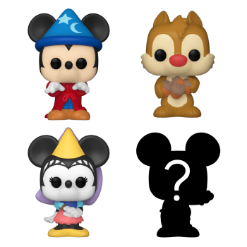 FUNKO Bitty POP - Disney Sorcerer #4er Pack